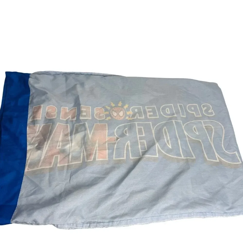 Marvel Spider-Man Spider‎ Sense Pillowcase Blue Reversible Standard 20x30
